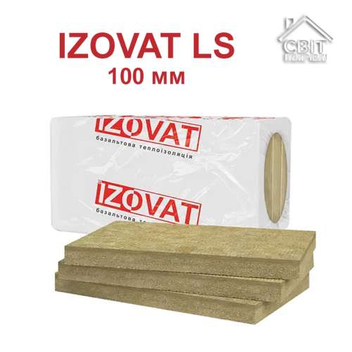 Мінеральна вата IZOVAT. LS. 100 мм