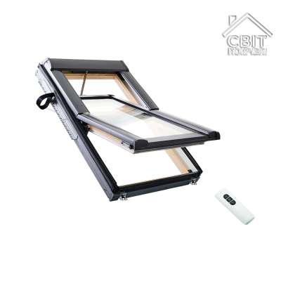 Мансардное окно Roto. DESIGNO WDF R69P H WD Tronic H2E